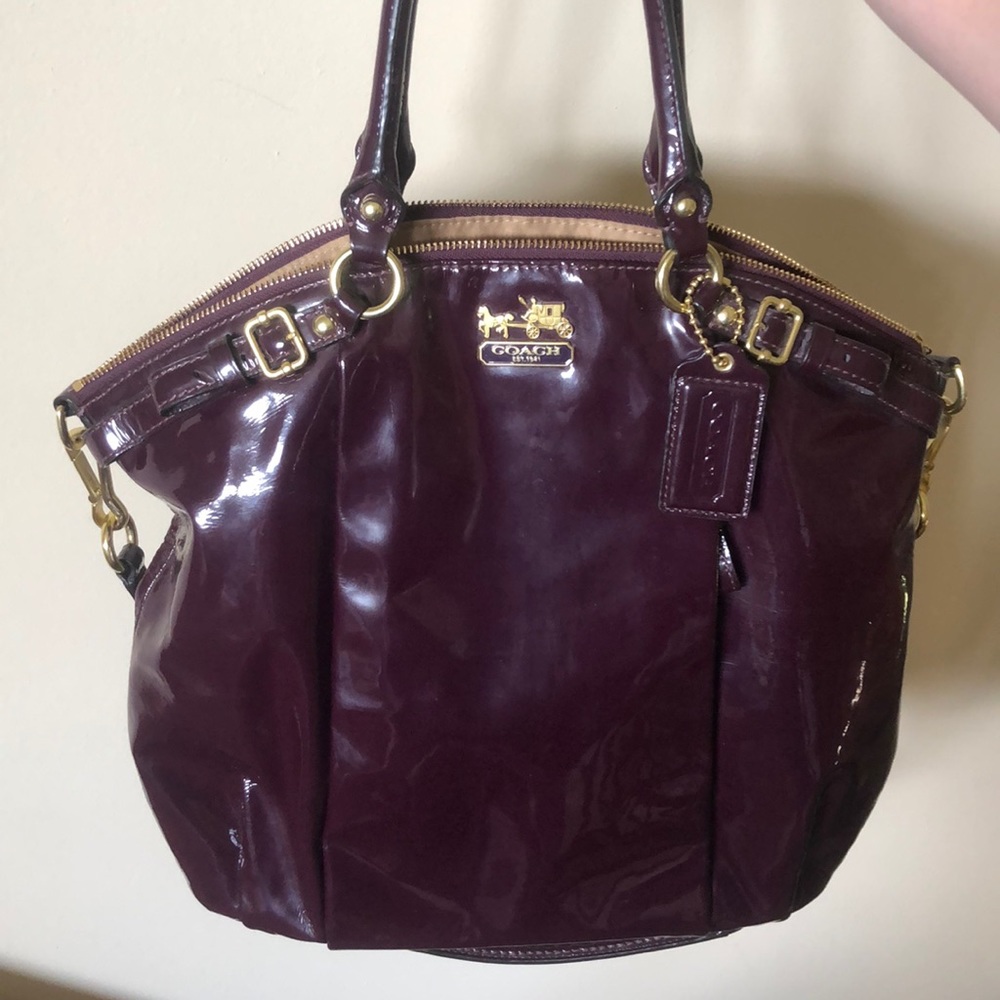 Coach Madison Lindsey Satchel Handbag - Picture 4 of 5